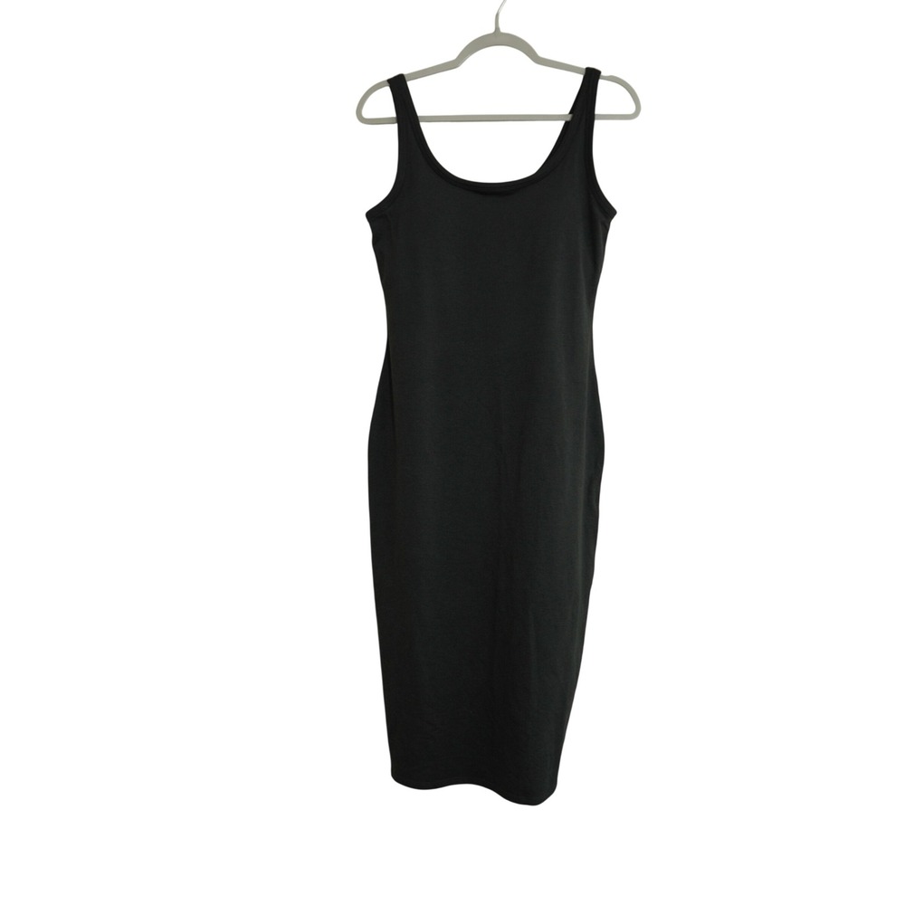 Vuori Black Tank Midi Dress